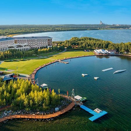 Rixos Borovoe Hotel Shchuchinsk Ngoại thất bức ảnh Aerial view of the hotel and the lake